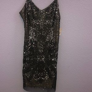 Sequence & beaded dress